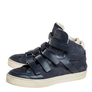 Louis Vuitton Velcro sneakers suede